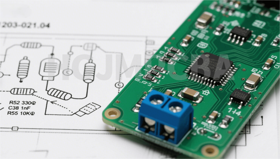Schematic Drawing Design Of Electronic Circuit Board