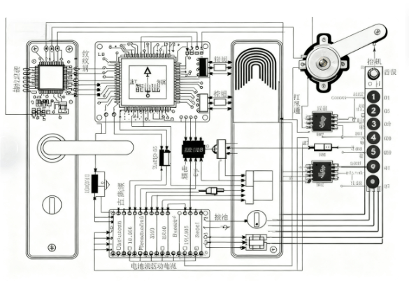 Hcjmpcba Electrical Pcb Schematic Diagram Of A Doorbell Circuit