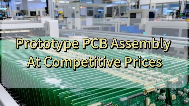 Prototype Pcb Assembly At Competitive Prices