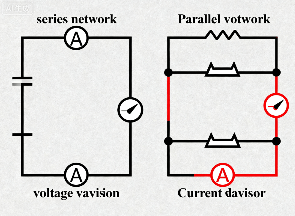 Hcjmpcba Series Network (voltage Divider) Vs Parallel Network (current Divider)