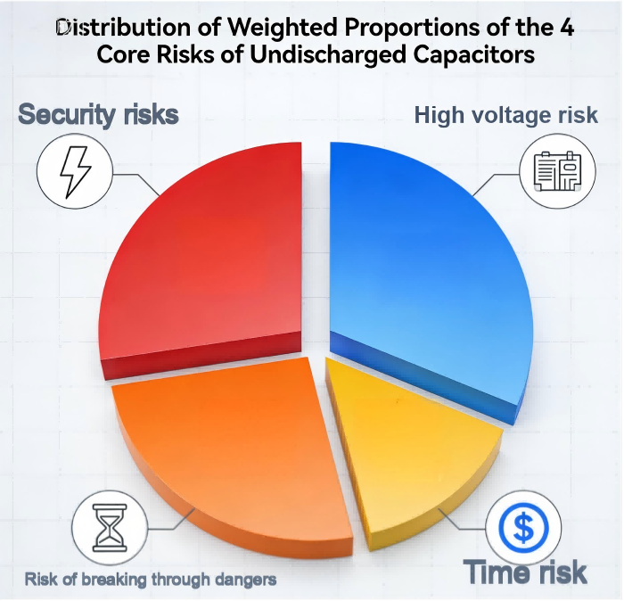 Distribution Of Weighted Proportions Of The 4 Core Risks Of Undischarged Capacitors