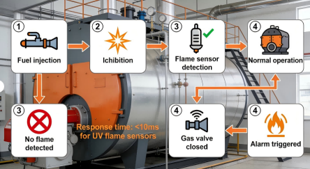 Flowchart Of Flame Sensor Functions
