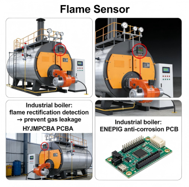 Functional Display Diagram Of Flame Sensors In Four Major Application Scenarios 1
