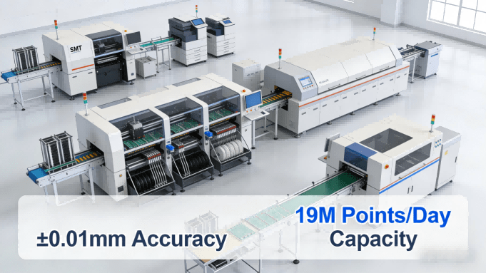 Hcjmpcba Smt Production Line Overview Diagram Smt Assembly Capability