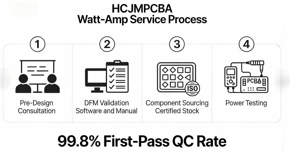Hcjmpcba Watts to Amps Service Process