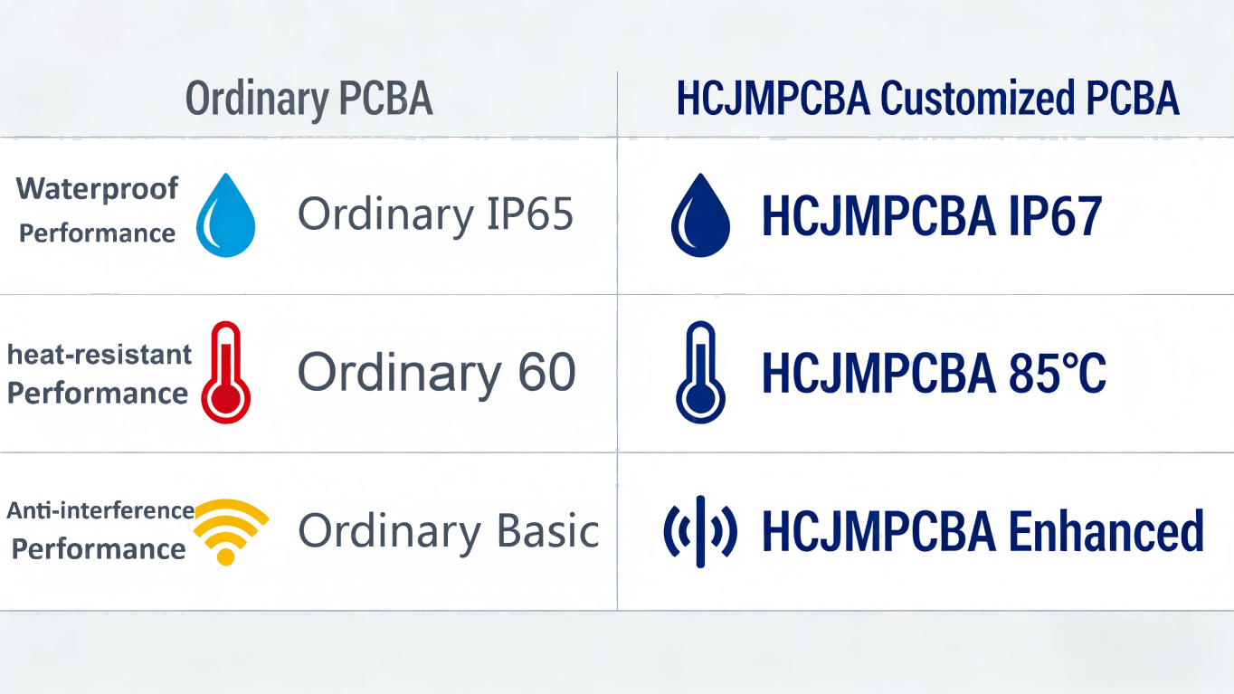 Mini Water Pump Comparison Chart Of Pcba Protection Hcjmpcba