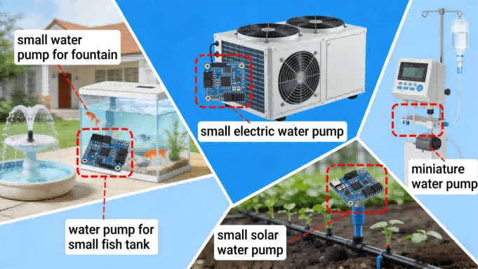 Panoramic View Of Small Water Pumps Application Scenarios Hcjmpcba