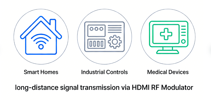 Long Distance Signal Transmission Via Hdmi Rf Modulator
