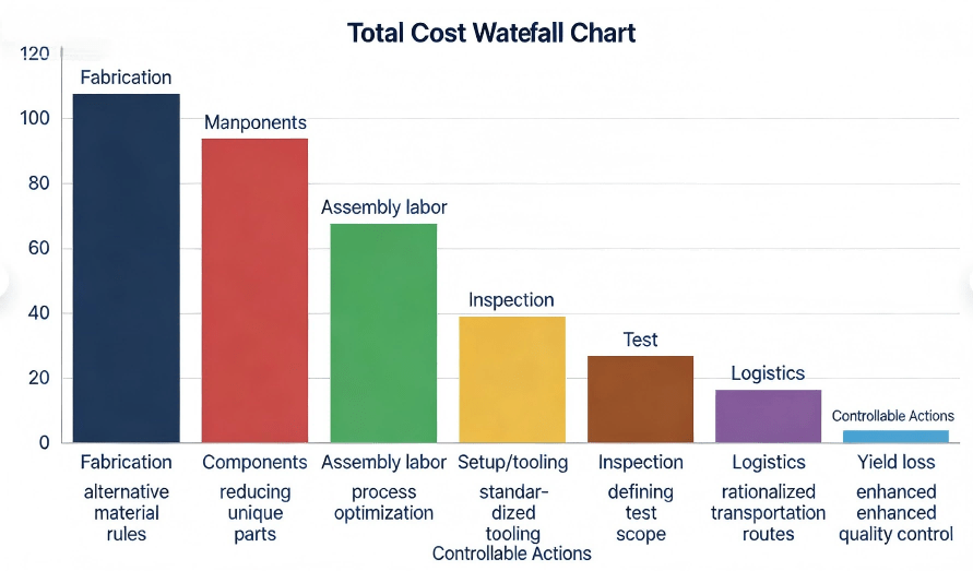Hcjmpcba Total Cost Waterfall Chart (waterfall)