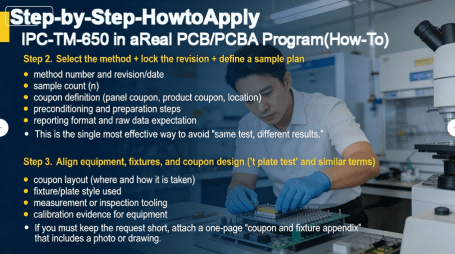 How To Apply Ipc Tm 650 In A Real Pcb Pcba Program Hcjmpcba