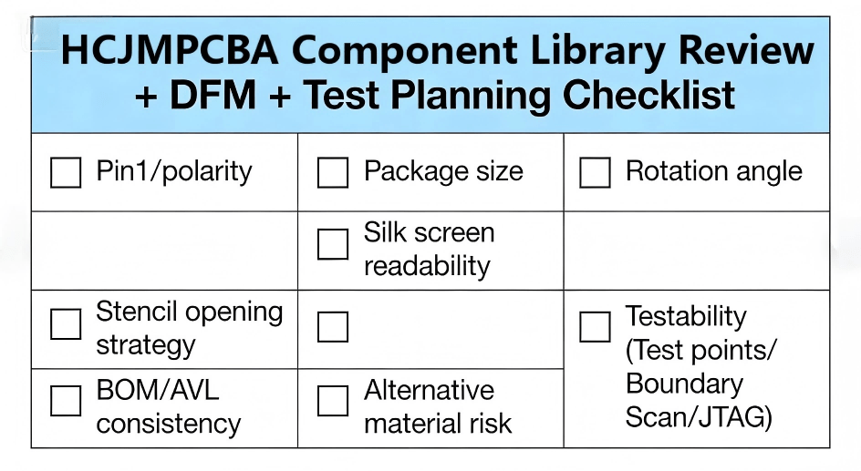How To Import Component In Altium Hcjmpcba Component Library Review Dfm Test Planning Checklist