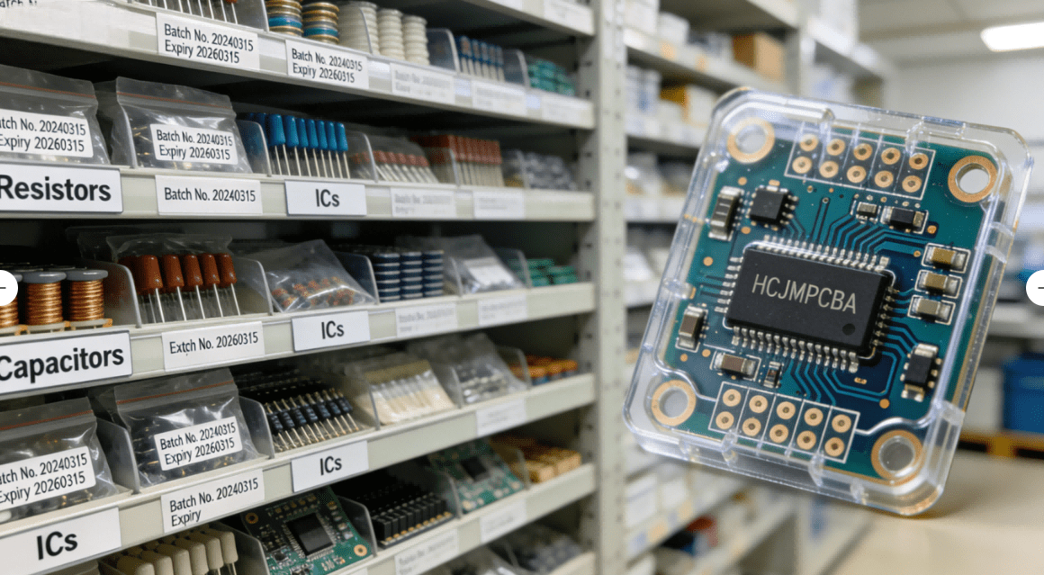 Hcjmpcba Medical Grade Material Warehouse Live Shot