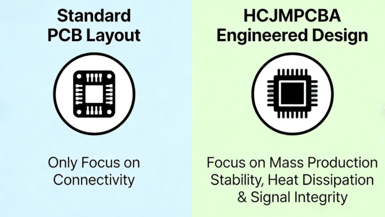 Hcjmpcba Differences Between Standard Pcb Layout And Hcjmpcba Engineered Design