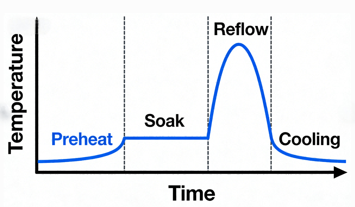Hcjmpcba Reflow Soldering Profile For Circuit Card Assembly Process
