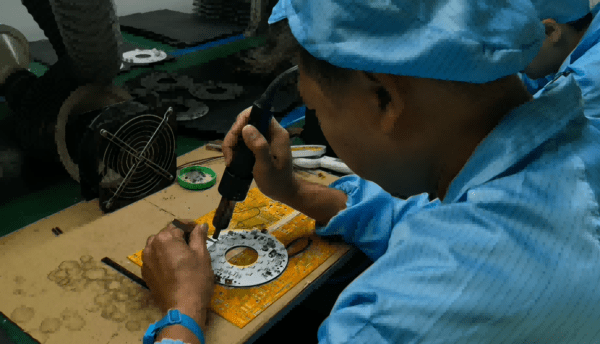 Clean Room Production Line Inside The Hcjmpcba Factory