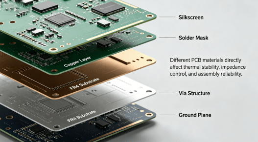 Hcjmpcba Layered Section View Of Pcb Materials
