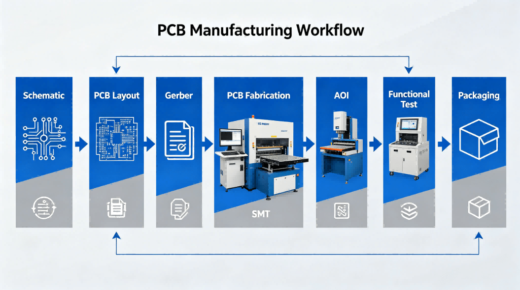 Hcjmpcba Pcb Manufacturing Workflow