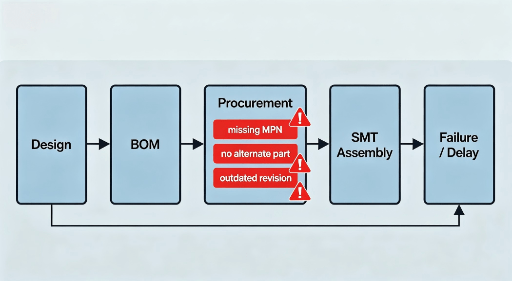 Bom Driven Failure Chain In Pcba Production