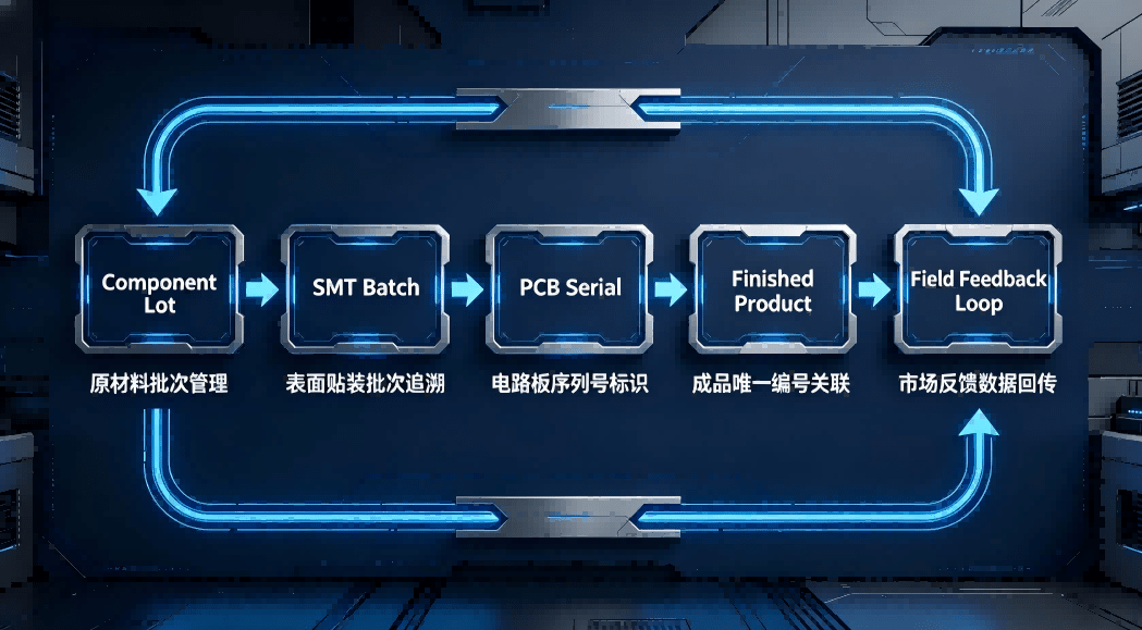 Full Traceability Chain In Pcba Manufacturing