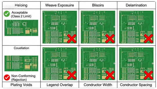 Ipc Class 2 Common Pcb Appearance Defects Identification