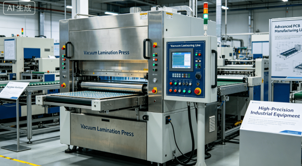 Hcjmpcba High Precision Multi Layer Board Vacuum Lamination Press