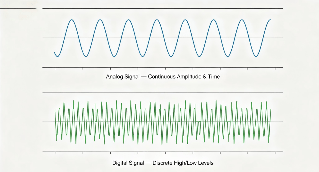 Compare The Waveform Diagrams