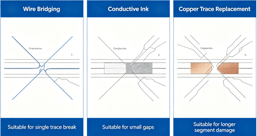 Comparison Of Methods For Repairing Damaged Wiring