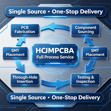 Integrated Pcb Fabrication And Assembly Process