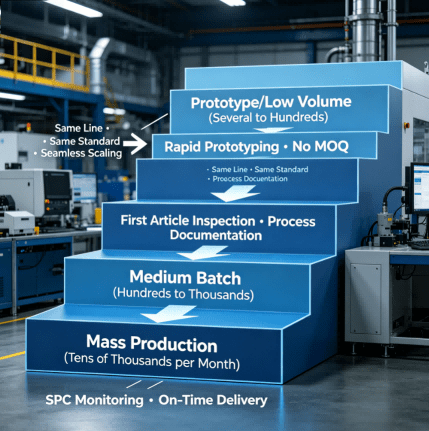 Seamless Scaling From Prototype To Mass Production